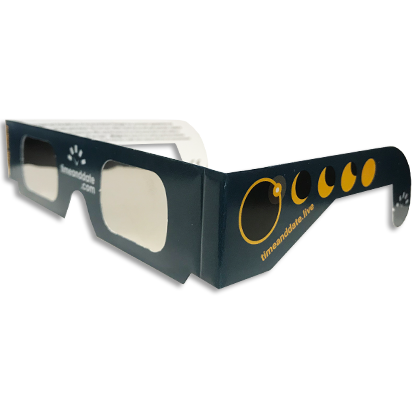 1Pair Solar Eclipse Glasses Paper Frame Protect Your From Solar Eyes Eclips T4H7 